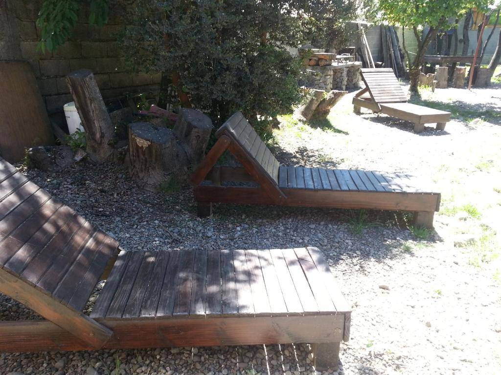 نزل El Bolsónفي Cabanas Pehuenia المظهر الخارجي الصورة