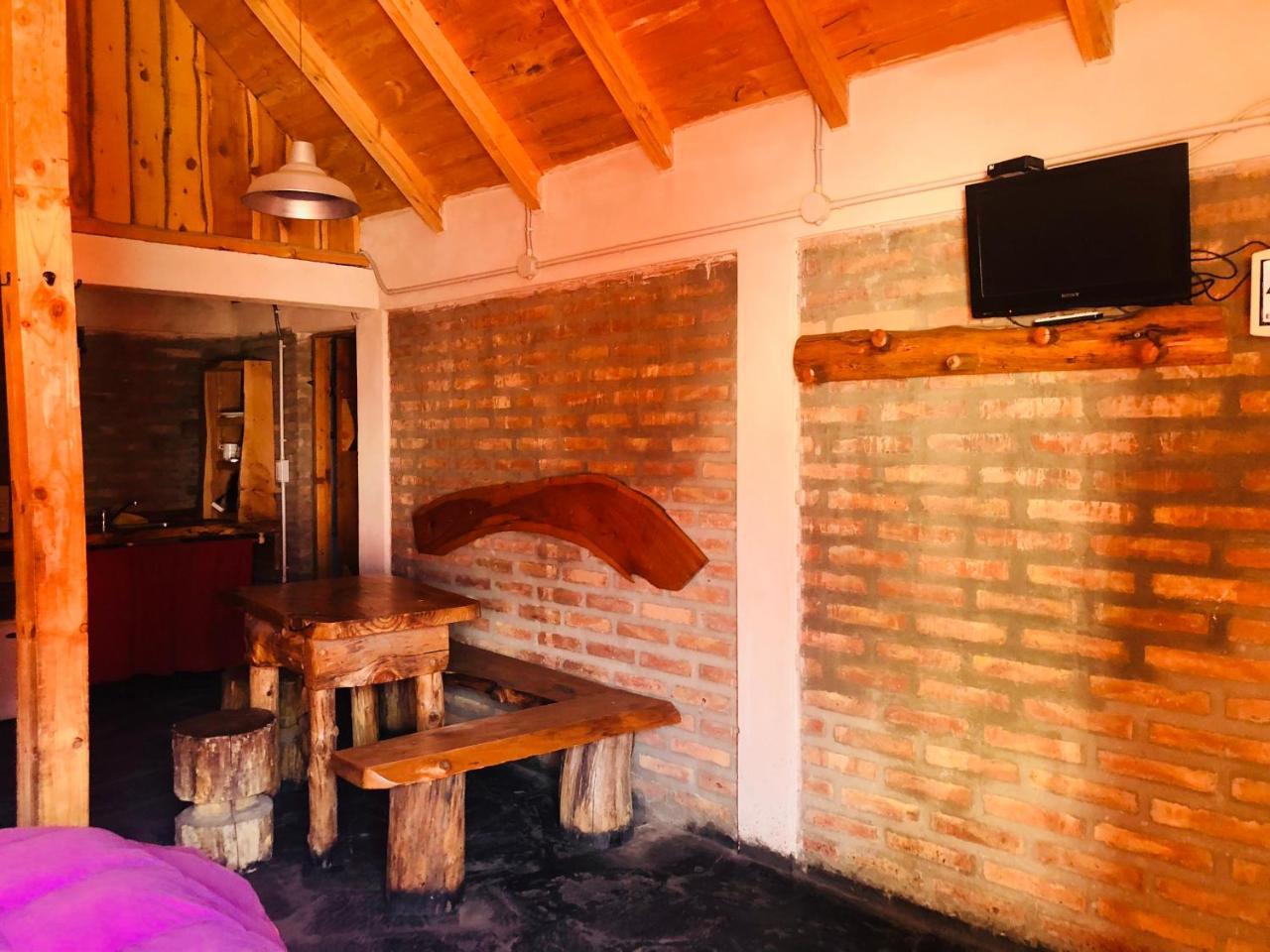 نزل El Bolsónفي Cabanas Pehuenia المظهر الخارجي الصورة